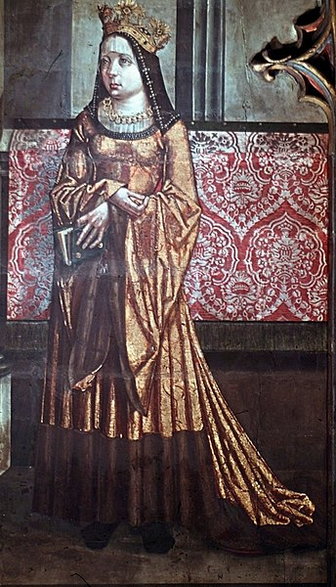 Anna de Foix - trzecia żona Władysława Jagiellończyka - domena publiczna
