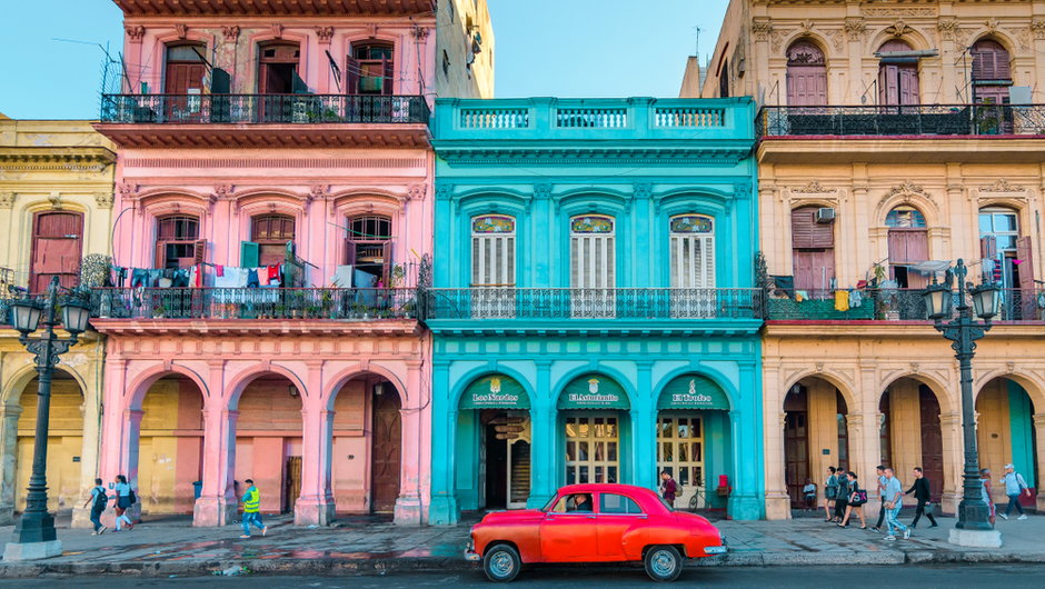 Ulica w Hawanie, Kuba
