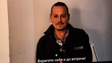 Johnny Depp pozdrawia Rosjan? "Do zobaczenia wkrótce"