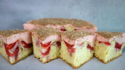 Ciasto truskawkowe z rewelacyjną pianką. Nowy i prosty przepis od Heni Foks