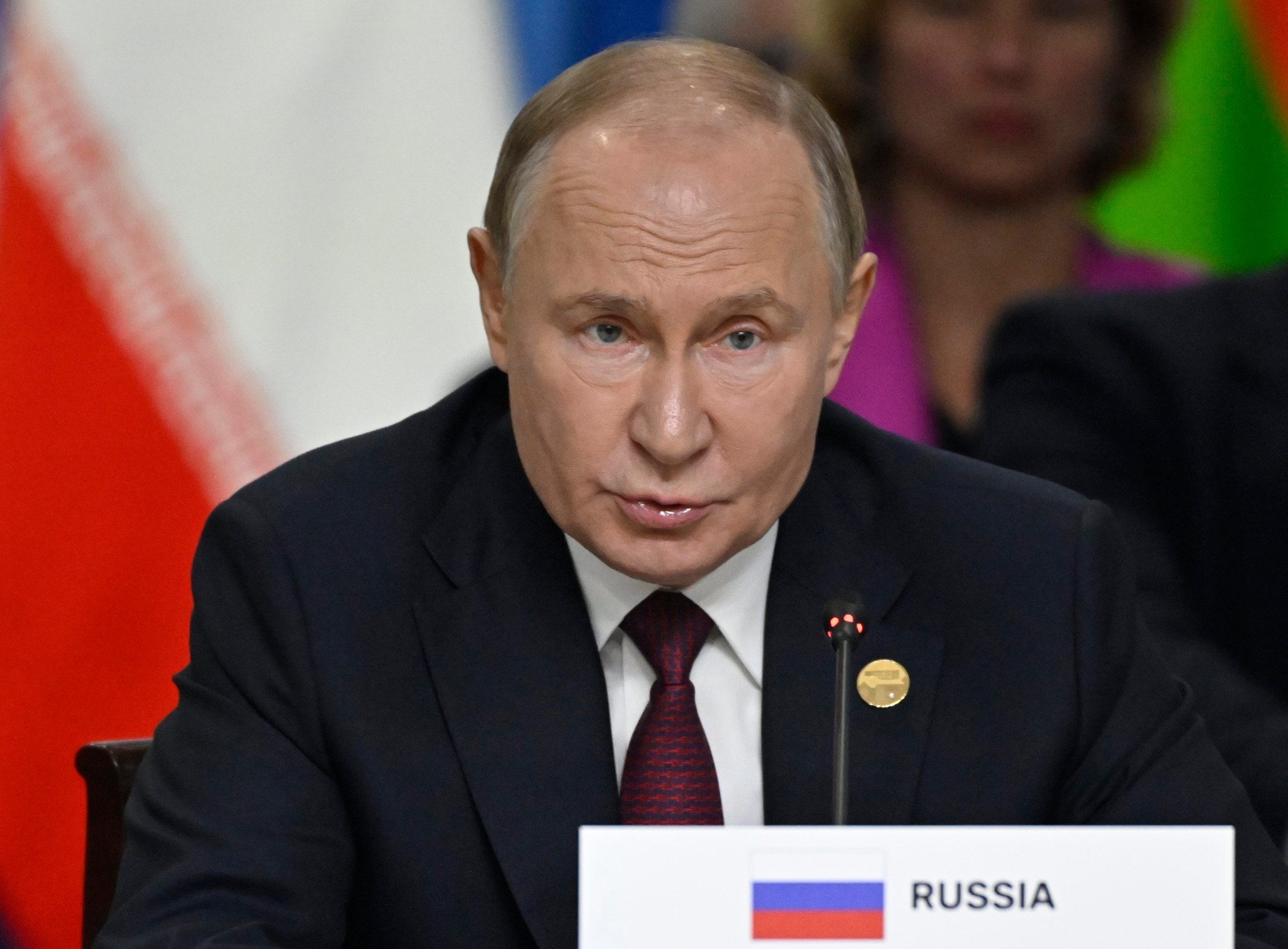 Ruský prezident Vladimir Putin.