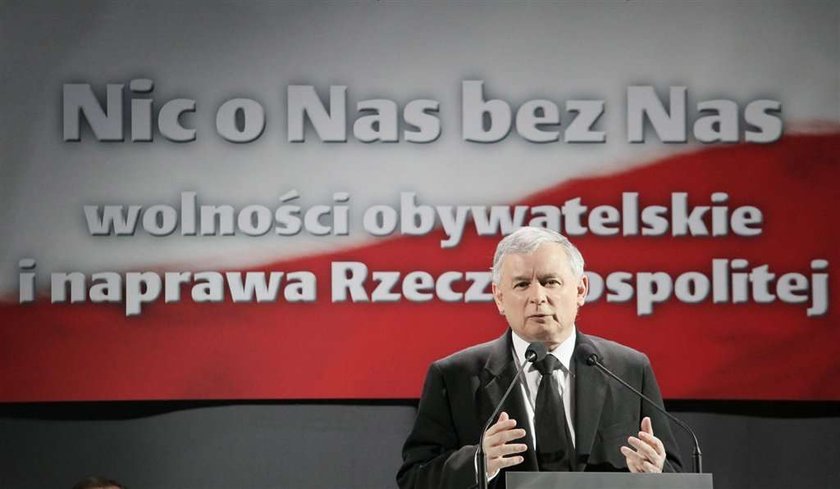 Kaczyński oskarża, ale...