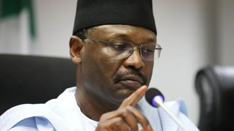 INEC Chairman Prof. Mahmood Yakubu. [Punch]