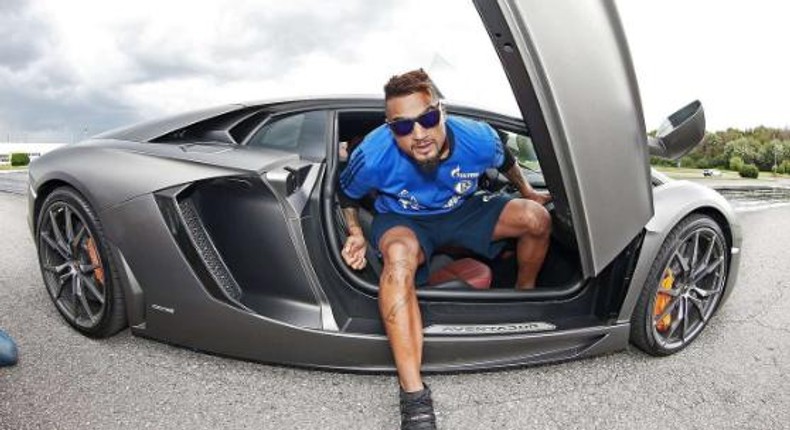 Ghanaian International, Kelvin Prince Boateng describes how he spent his money when he bought 3 cars in a day, he vows never to do it again