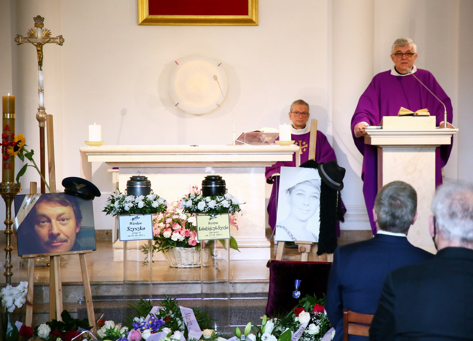 Ostatnie pożegnanie Krystyny Kołodziejczyk i Wiesława Szyszko