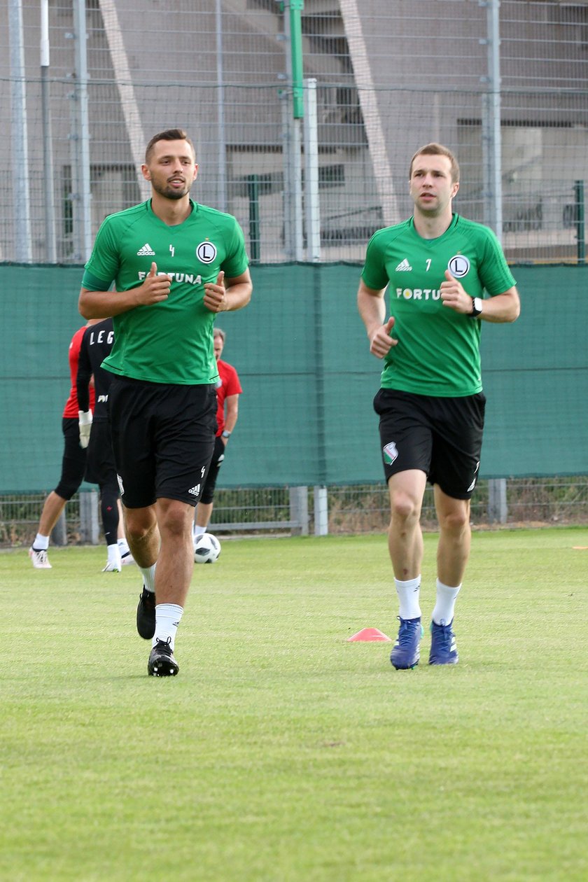 Pilka nozna. Ekstraklasa. Legia Warszawa. Trening. 14.06.2018