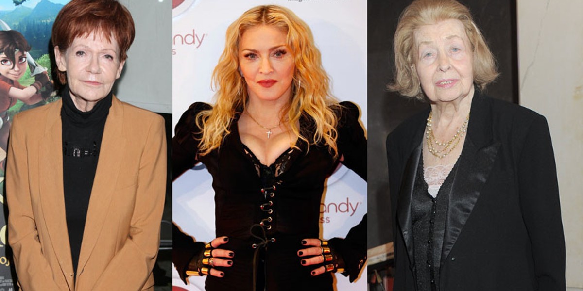 Maria Czubaszek, Madonna, Nina Andrycz