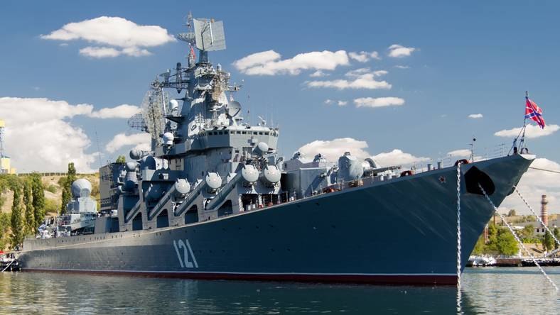 Krążownik rakietowy "Moskwa"