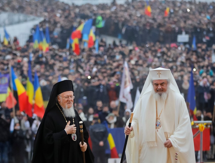 Patrijarh Vartolomej i rumunski patrijarh Danijel