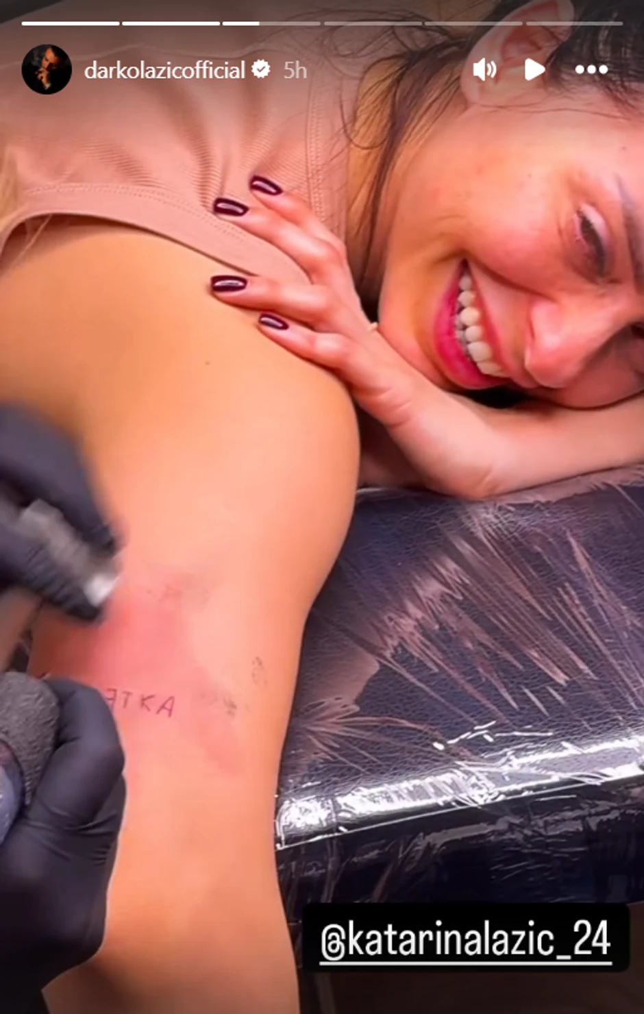 Darko Lazić, objava