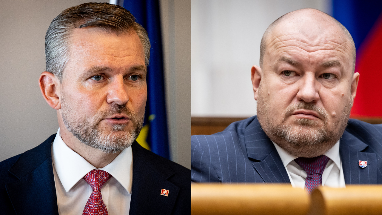 Peter Pellegrini a Rudolf Huliak