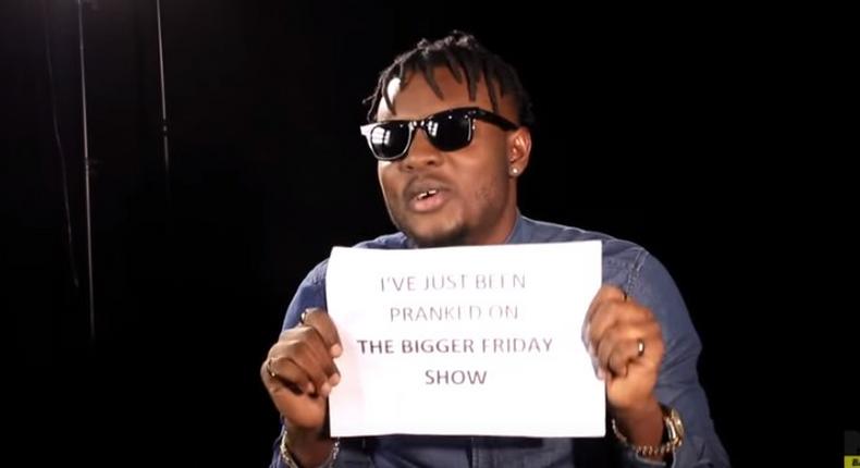 Yung L pranked on The Bigger Friday Show 