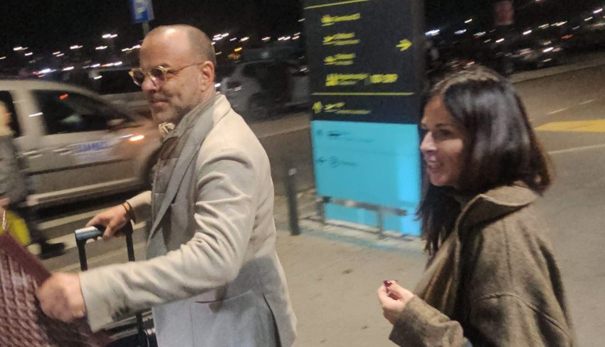 Ana Sević sa mužem