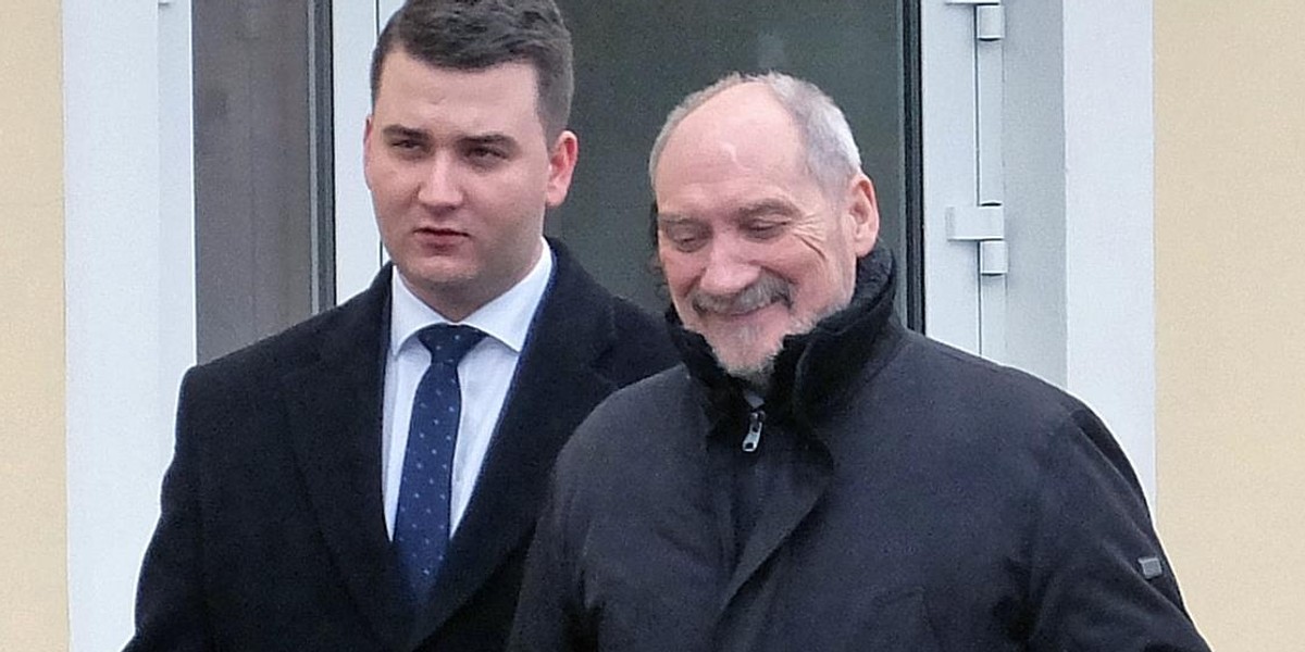 Antoni Macierewicz i Bartłomiej Misiewicz