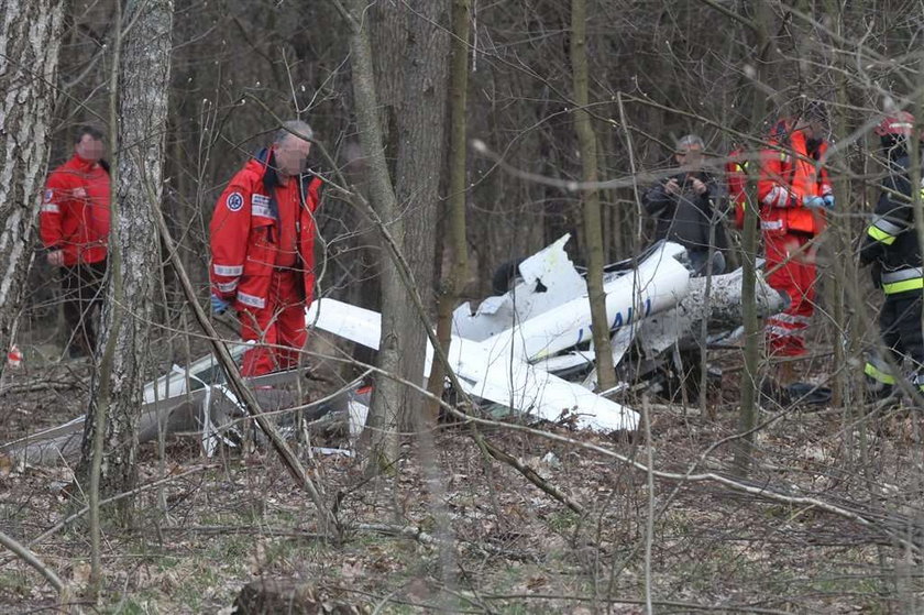 Rozbił się szybowiec! Pilot nie żyje