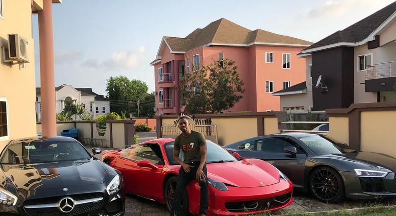 Ibrah One with his cars