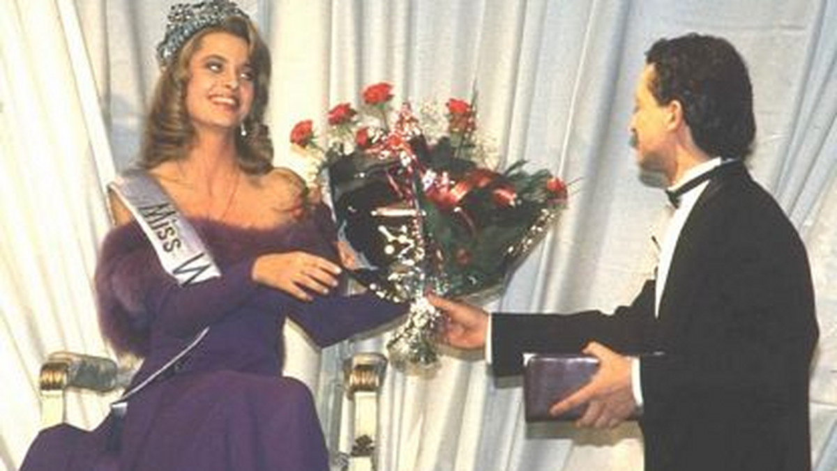 Aneta Kręglicka została Miss World 1989
