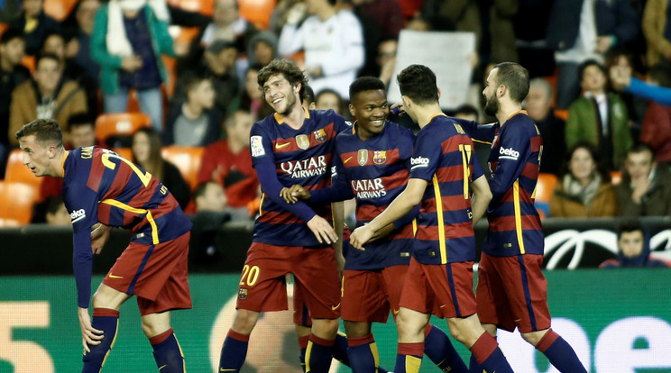 A Barcelona a döntetlennel klubrekordot döntött / Fotó: AFP