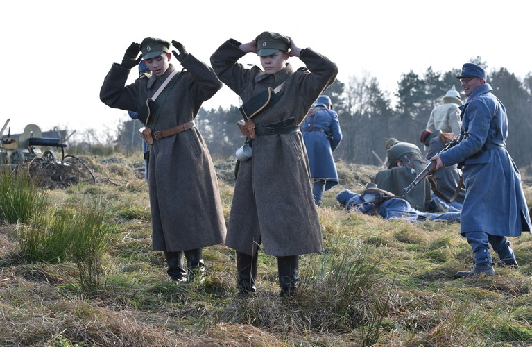 Rekonstrukcja bitwy pod Limanową z 1914 roku