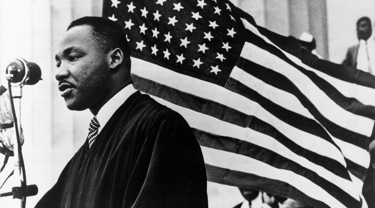 Martin Luther King, a polgári jogi mozgalom legendás vezetője /Fotó: Northfoto