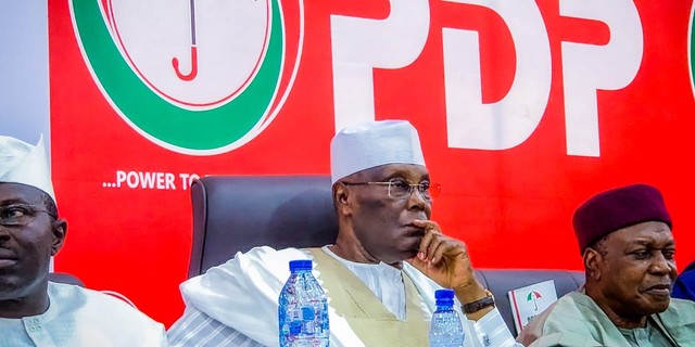 PDP in disarray as Atiku Abubakar's choice of VP causes problems for the party. (Punch)