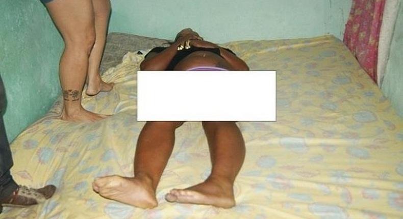 The dead body of the Abuja prostitute