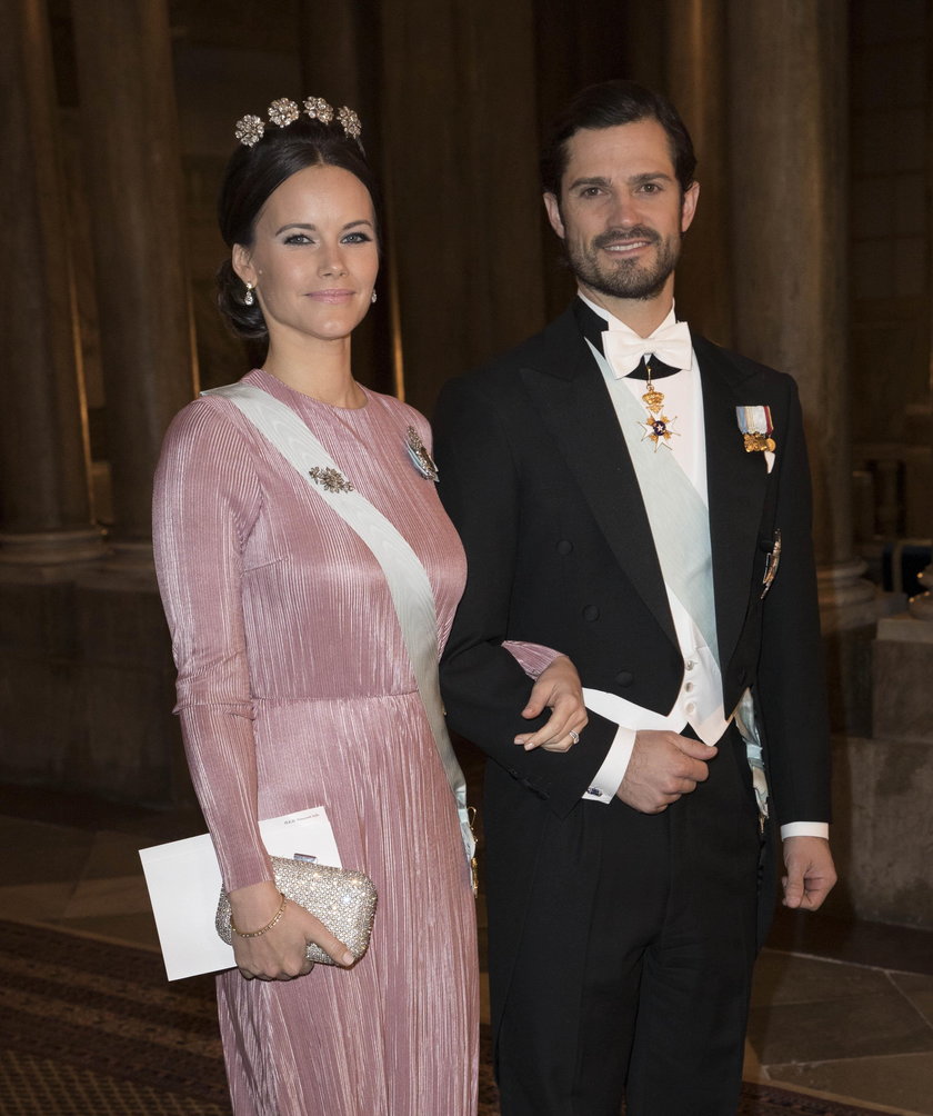 Księżniczka Sofia i książę Karol Filip
