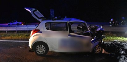 Tragedia na autostradzie A4. 86-latek pędził pod prąd