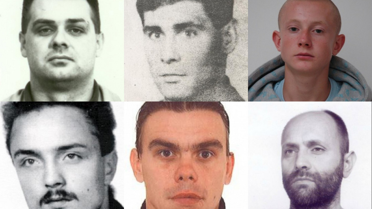 Oto najgroźniejsi przestępcy poszukiwani na terenie Polski