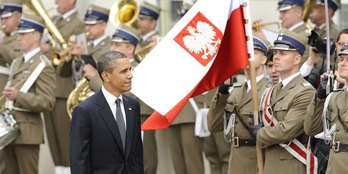 Obama w Polsce był bezbronny