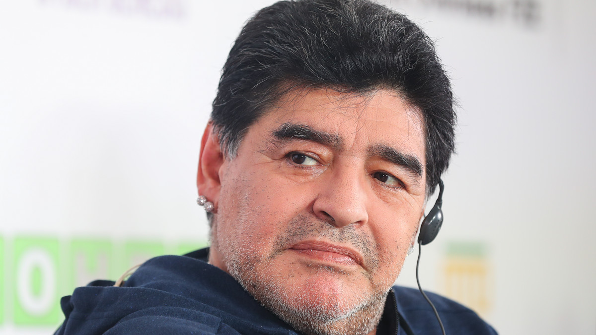 Diego Maradona w szpitalu. Złe wieści z Argentyny
