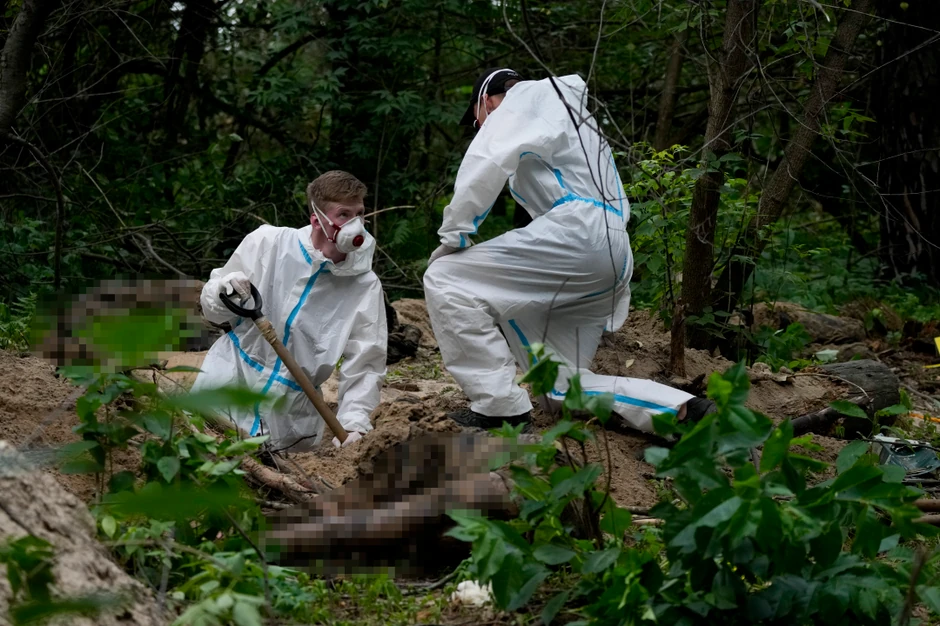 Masovna grobnica u šumi kod Buče u predgrađu Kijeva
