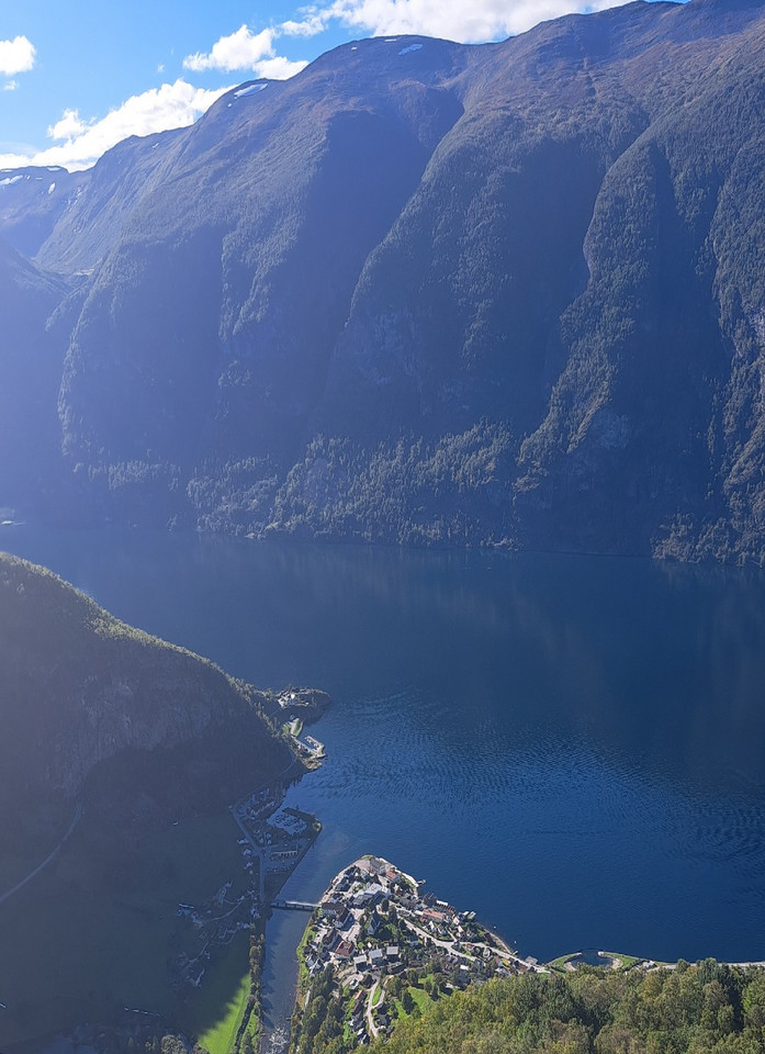 Rejs po Aurlandsjorden i Nærøyfjorden