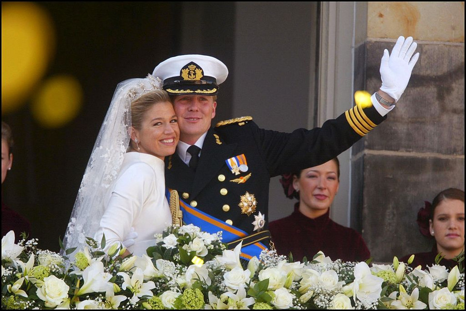 Ślub holenderskiego księcia Wilhelma Alexandra z Maximą Zorreguietą, luty 2002 roku