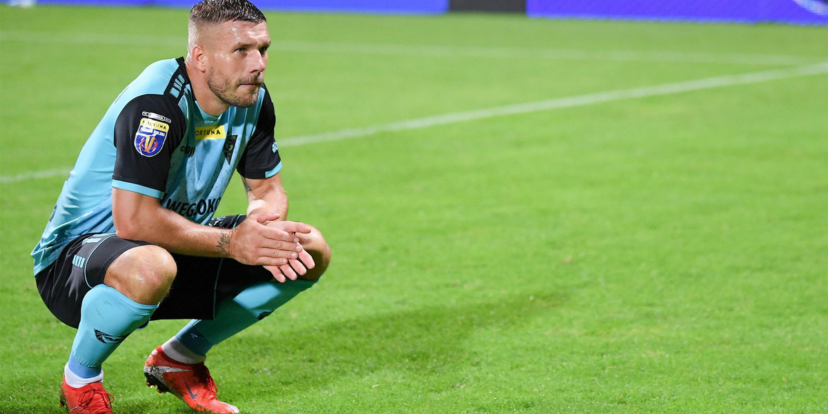 Czy Lukas Podolski straci cierpliwość do zarządu Górnika? 