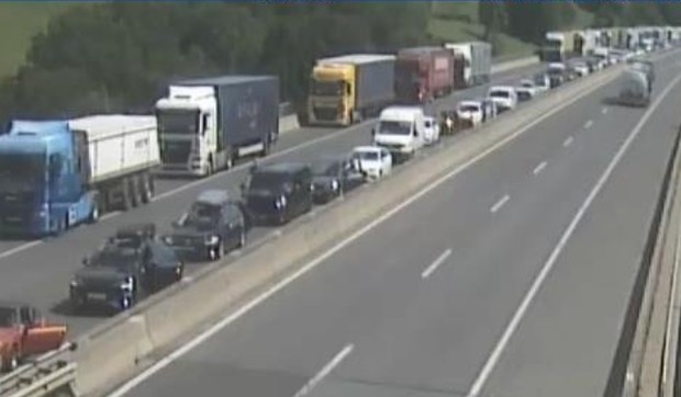 Teška saobraćajna nesreća na autoputu u Sloveniji