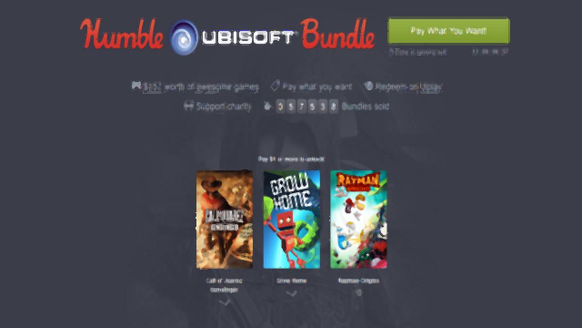 Rayman Origins, The Crew, Assassin’s Creed: Rogue i inne gry Ubisoftu za grosze w ramach Humble Ubisoft Bundle