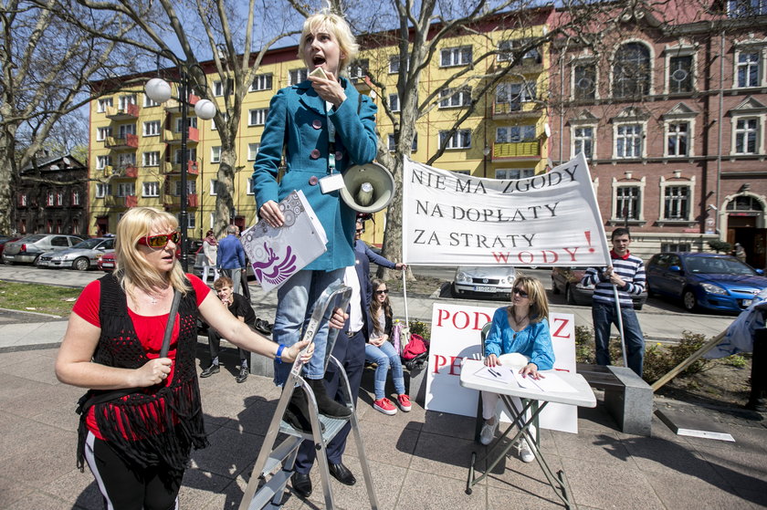 Protest w Siemianowicach Śląskich