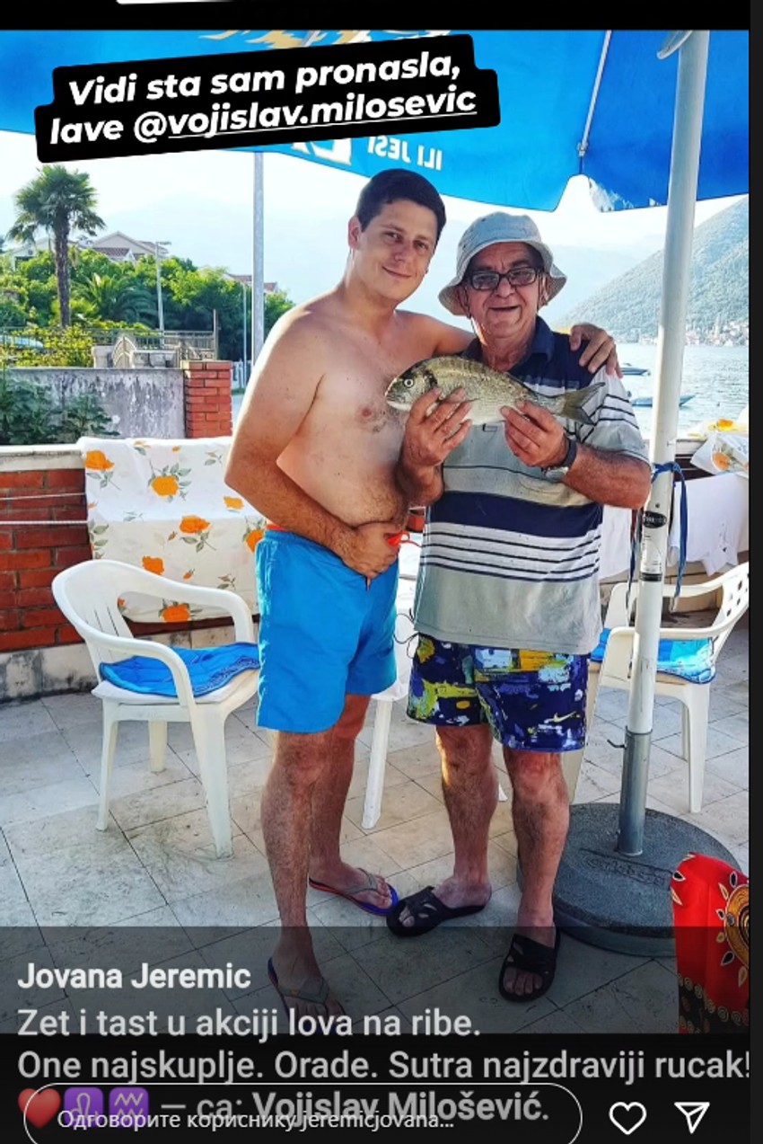 Jovana Jeremić podelila uspomenu sa Vojom