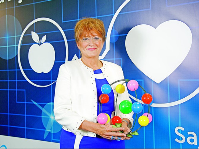 Prof. dr Nadežda Basara na Sajmu medinice i stomatologije u Beogradu