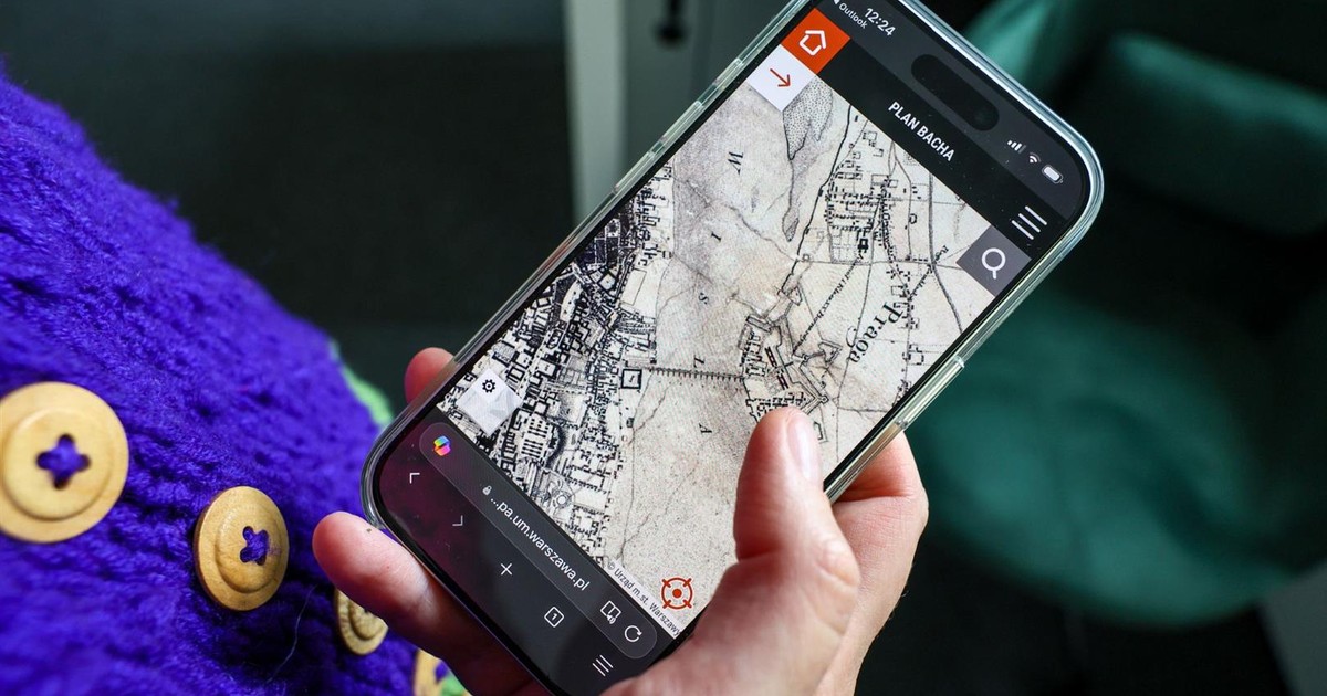 Plan Bacha z 1809 r. dostępny online. Warszawa pokazuje swoje dawne oblicze