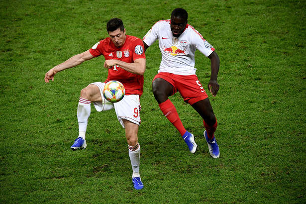 Robert Lewandowski i Dayot Upamecano