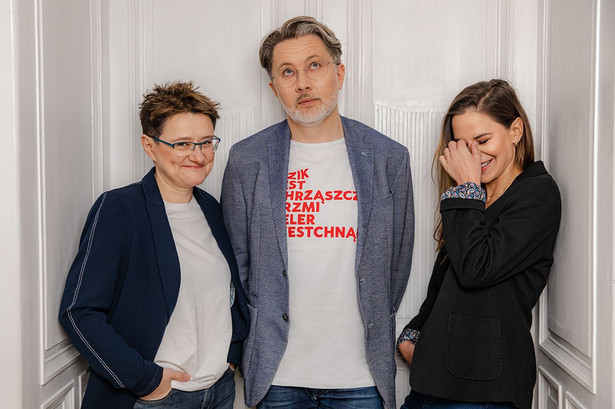 Urszula Borkowska, Michał Rusinek i Natalia Lesz