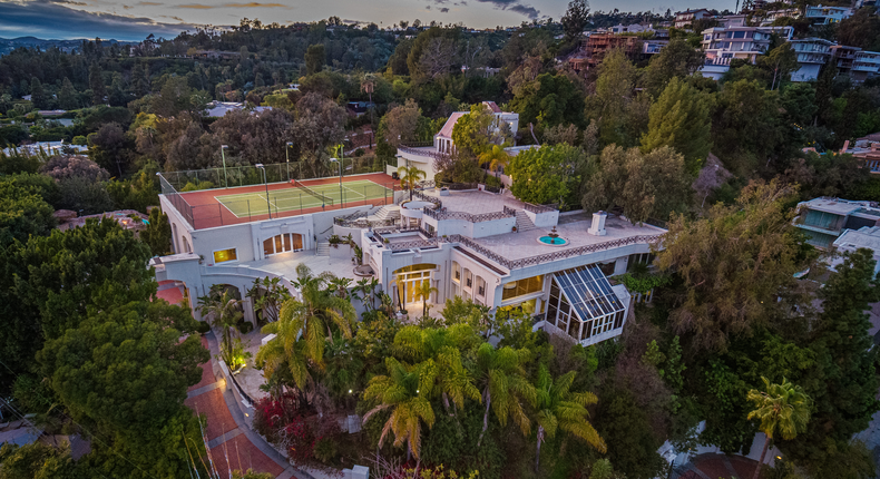 This Los Angeles home was built to withstand an atomic bomb, according to The Wall Street Journal.