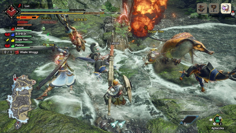 Monster Hunter Rise - screenshot z gry (wersja na Nintendo Switch)