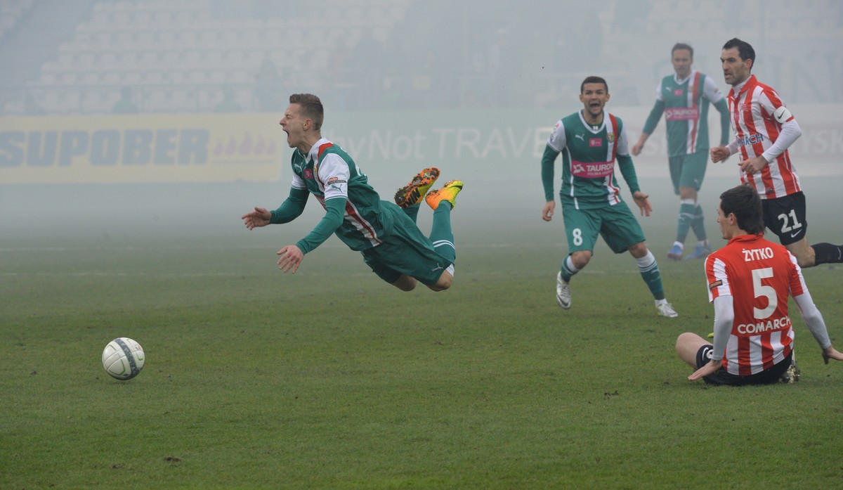 T-Mobile Ekstraklasa: Śląsk po golu Marco Paixao pokonał Cracovię