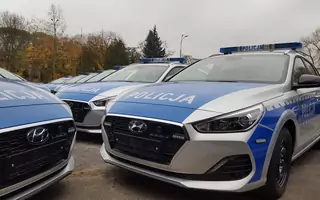 Nowe radiowozy dla drogówki - Hyundai i30