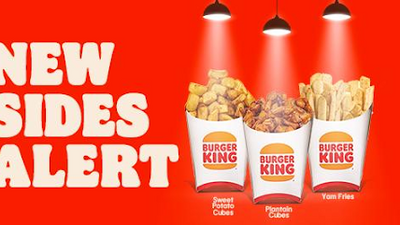 Burger King Nigeria launches three new additions to their sides menu