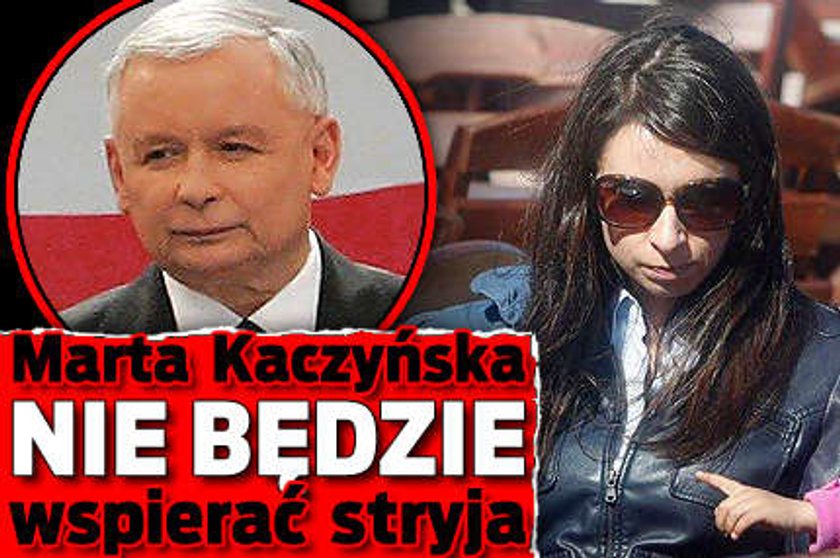 Marta Kaczyńska nie będzie wspierać stryja