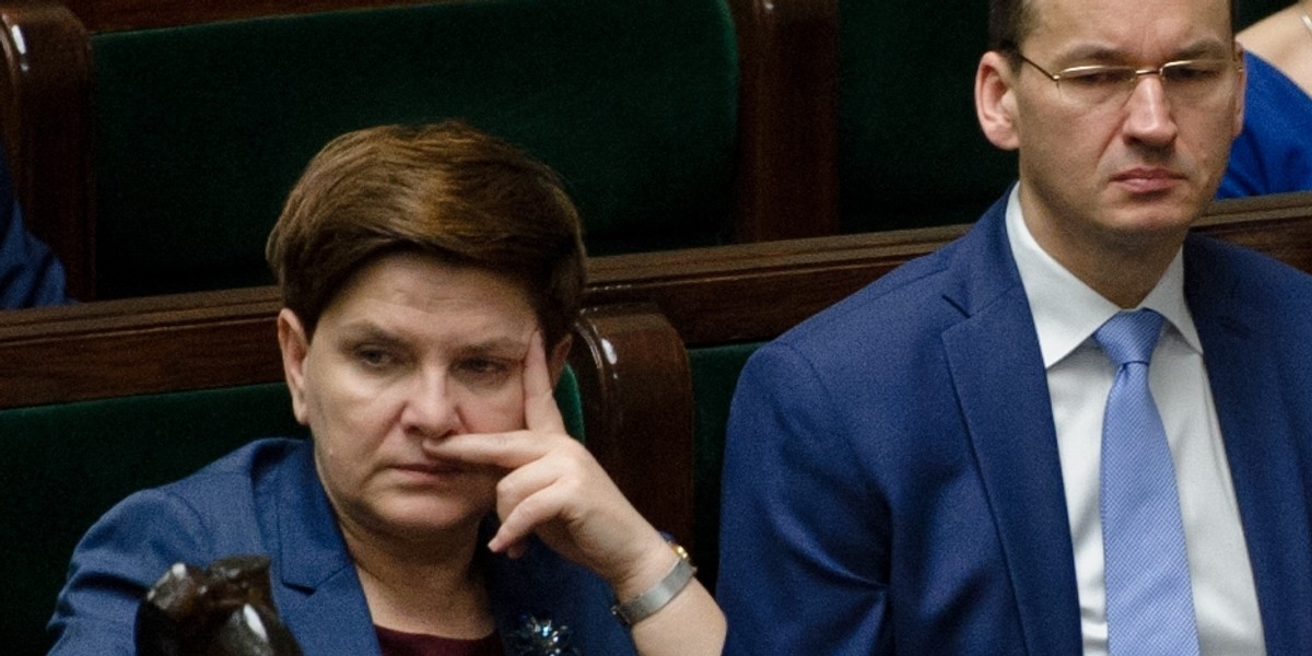 Szydło upomniała Morawieckiego